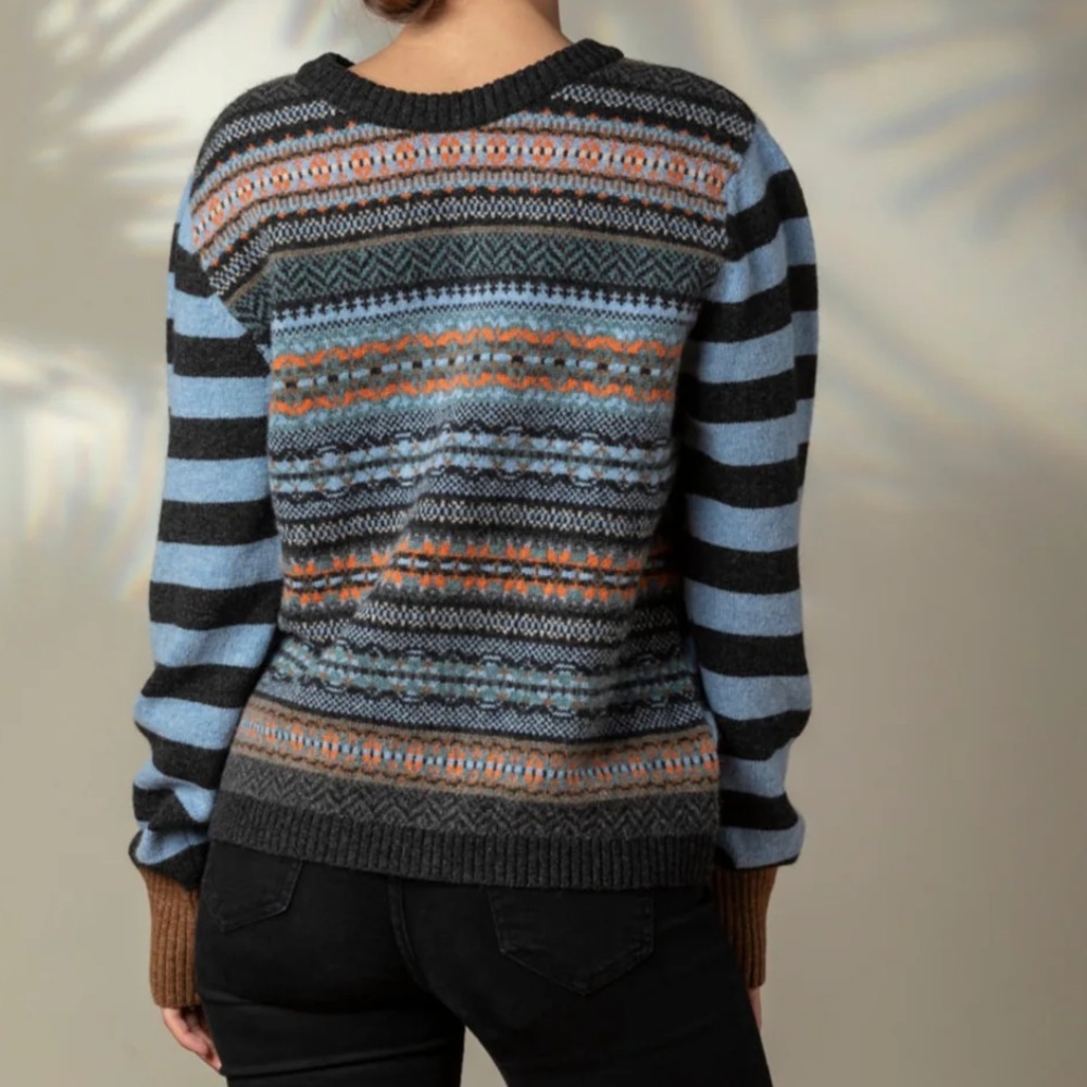 Eribé Scotland Stobo Reversible fairisle sweater - Phoebe Small - Picture 4 of 11